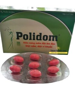 Polidom thuốc đặt phụ khoa 7 viên dạng trứng Sohaco Pharma