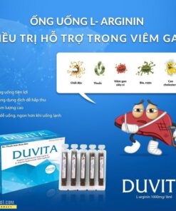 Duvita Arginin thuốc giải độc gan amoniac máu điều trị viêm gan siêu vi