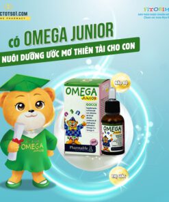Fitobimbi Omega Junior giúp trẻ phát triển trí tuệ thông minh sáng mắt nhập khẩu châu Âu