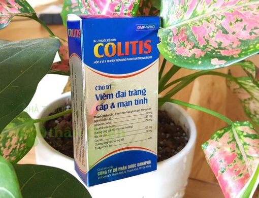 thuốc đại tràng đông y Colitis chủ trị viêm đại tràng cấp và mãn tính Danapha