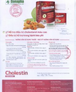 thuốc hạ mỡ máu cholestin thuốc đông dược ngăn ngừa cholesterol Danapha