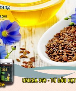 Omega 369 dầu hạt lanh cung cấp acid béo từ thực vật Thanh Trang Pharma
