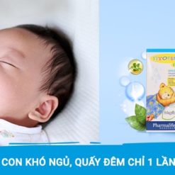 Fitobimbi Sonno giúp bé ngủ ngon không còn khó chịu 1 lần mỗi ngày
