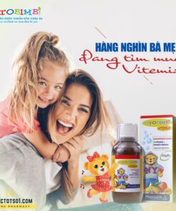 Fitobimbi Vitemix cung cấp vitamin và khoáng chất thiên nhiên hàng nghìn bà mẹ tìm mua