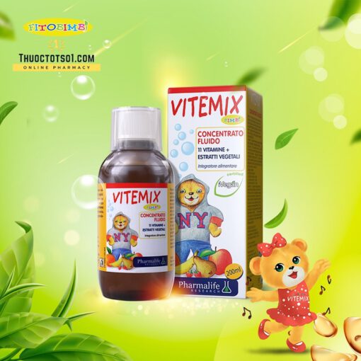 Fitobimbi Vitemix cung cấp vitamin và khoáng chất thiên nhiên thuoctotso1