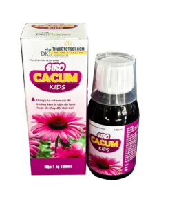 siro cảm cúm trẻ em Cacum Kids DK pharma