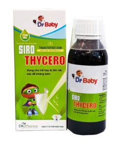 siro Thycero hỗ trợ trẻ ốm vặt sức đề kháng kém DK pahrrma