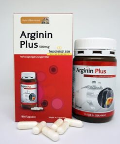 Arginin Plus 500mg hỗ trợ chức năng gan nhập khẩu Đức hộp 90 viên