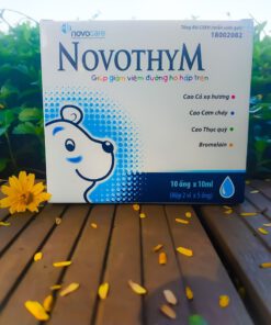 Novothym siro thảo dược châu âu chống viêm đường hô hấp hương vị thơm ngon