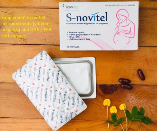 S-Novitel cung cấp vi chất dinh dưỡng cho mẹ bầu chất lượng cao