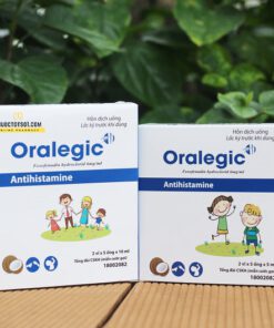 thuốc dị ứng trẻ em Oralegic vị sữa dừa thơm thuoctotso1.com
