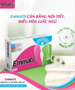 Emmats giúp tăng cường cân bằng nội tiết tố nữ Estrogen điều hòa giấc ngủ