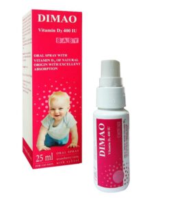 vitamin D3 dạng xịt Dimao cho trẻ thêm cao thuoctotso1