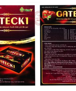 Gateck 1 chiết xuất từ 13 loại thảo mộc tốt cho gan Bộ Y tế xác nhận