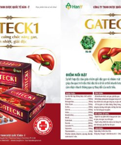 Gateck 1 chiết xuất từ 13 loại thảo mộc tốt cho gan chính hãng