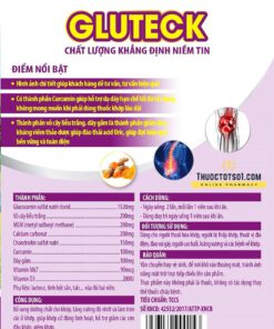 Gluteck bảo vệ và tái tạo mô sụn khớp chất lượng cao