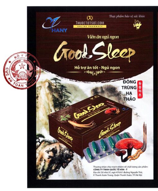 Good Sleep ăn tốt ngủ ngon không còn mệt mỏi Bộ Y tế xác nhận