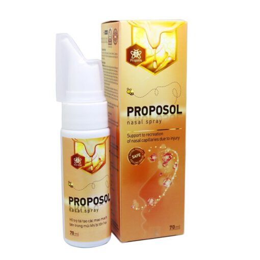 xịt mũi keo ong Proposol tái tạo mao mạch mũi bị viêm DK Pharma