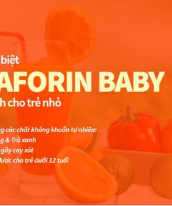 nước súc miệng Laforin Baby sát khuẩn ngừa virus cho trẻ an toàn tuyệt đối
