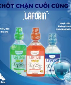 nước súc miệng Laforin Baby sát khuẩn ngừa virus cho trẻ chính hãng