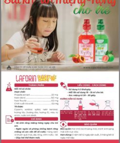 nước súc miệng Laforin Baby sát khuẩn ngừa virus cho trẻ thương hiệu CPC1 Hà Nội