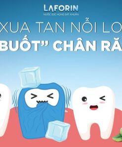 nước súc miệng sát khuẩn Laforin ngăn ngừa 99% virus xua tan ê buốt chân răng