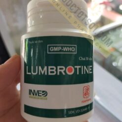 thuốc phòng ngừa tai biến Lumbrotine trị tê mỏi chân tay di chứng sau tai biến chính hãng
