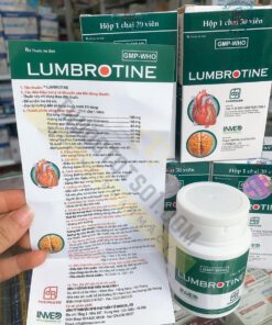 thuốc phòng ngừa tai biến Lumbrotine trị tê mỏi chân tay di chứng sau tai biến hướng dẫn sử dụng
