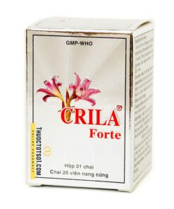 thuốc Crila Forte điều trị tuyến tiền liệt và u xơ tử cung thảo dược