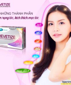 viên uống giảm rụng tóc Revetize kích thích mọc tóc giúp tóc chắc khỏe Thái Lan