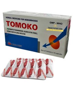thuốc trĩ Tomoko điều trị trĩ táo bón đi ngoài ra máu Mediplantex