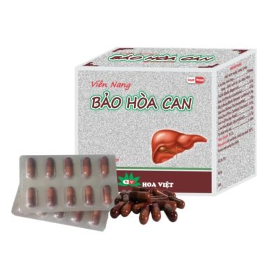 thuốc đông dược Bảo Hòa Can điều trị viêm gan mụn nhọt lở ngứa Hoa Việt