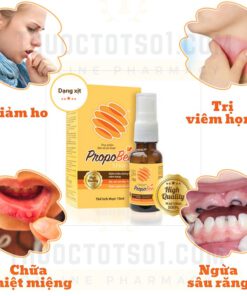 xịt họng keo ong Propobee spray hết viêm họng giảm ho nhanh chóng nhiều công dụng