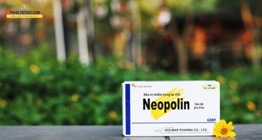 thuốc đặt âm đạo Neopolin điều trị viêm nhiễm phụ khoa nhập khẩu Hàn Quốc