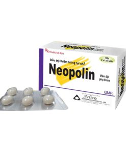 thuốc đặt âm đạo Neopolin điều trị viêm nhiễm phụ khoa thuoctotso1