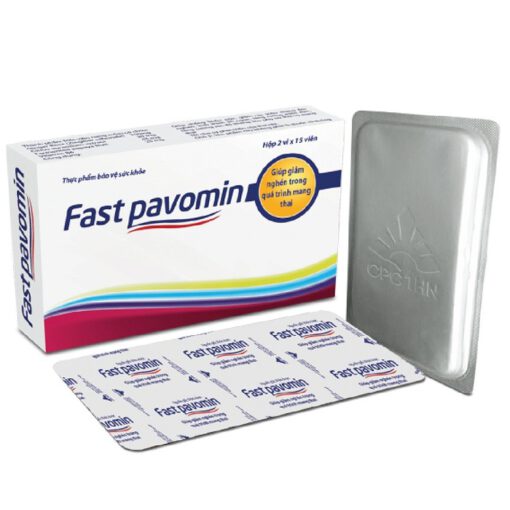 Fast Pavomin giảm ốm nghén chán ăn buồn nôn cho mẹ bầu CPC1HN