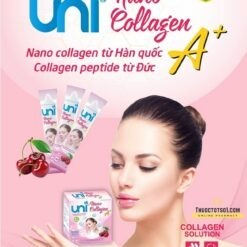 Uni Nano Collagen giúp đẹp da tăng cường nội tiết tố nữ dạng nước uống