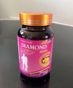 viên giảm cân Mỹ Diamond Slim giúp giảm béo an toàn hiệu quả lọ 40 viên