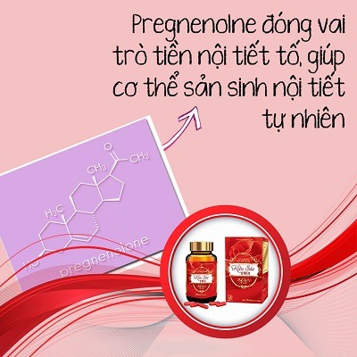 viên nội tiết Kiều Sắc TW3 giúp tăng cường nội tiết tố nữ thành phần pregnenolne
