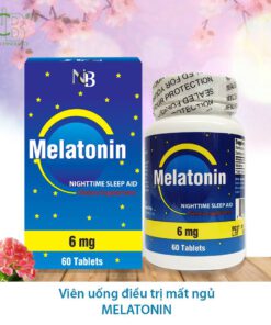 viên ngủ ngon Mỹ Melatonin giúp dễ ngủ tạo giấc ngủ tự nhiên nhập khẩu Hoa Kỳ
