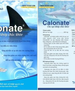 sụn cá mập Calonate S Plus giúp tái tạo sụn khớp chống thoái hóa khớp thương hiệu Bidiphar