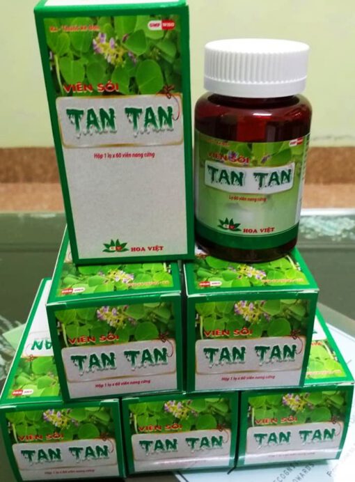 thuốc Viên Sỏi Tan Tan trị sỏi thận sỏi mật sỏi tiết niệu Dược phẩm Hoa Việt