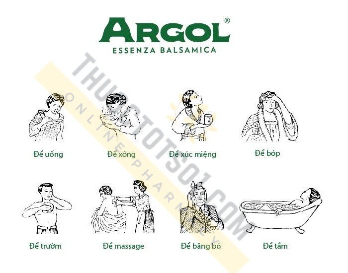 bộ bình xông mũi họng Argol từ Ba Lan giúp mũi họng thông thoáng dễ chịu công dụng đa năng