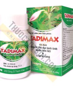 thuốc điều trị u xơ Tadimax trị u xơ tử cung và phì đại tiền liệt tuyến thuoctotso1