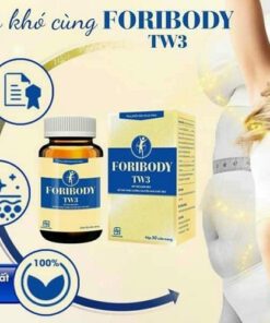 viên uống giảm béo ForiBody TW3 giúp giảm béo giảm cân an toàn từ thảo dược thuoctotso1