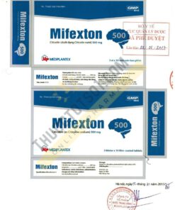 thuốc Mifexton Citicolin 500mg điều trị tai biến mạch máu não sa sút trí tuệ Bộ Y Tế xác nhận thuoctotso1.com