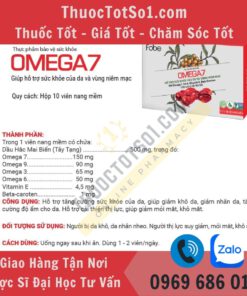 omega 7 dầu hắc mai biển viên uống giúp bổ mắt đẹp da hỗ trợ các bệnh viêm da mãn tính thành phần đặc biệt thuoctotso1.com