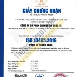 GrandStar Altaco giấy chứng nhận đạt chuẩn Iso 12485:2016 ThuocTotSo1.com